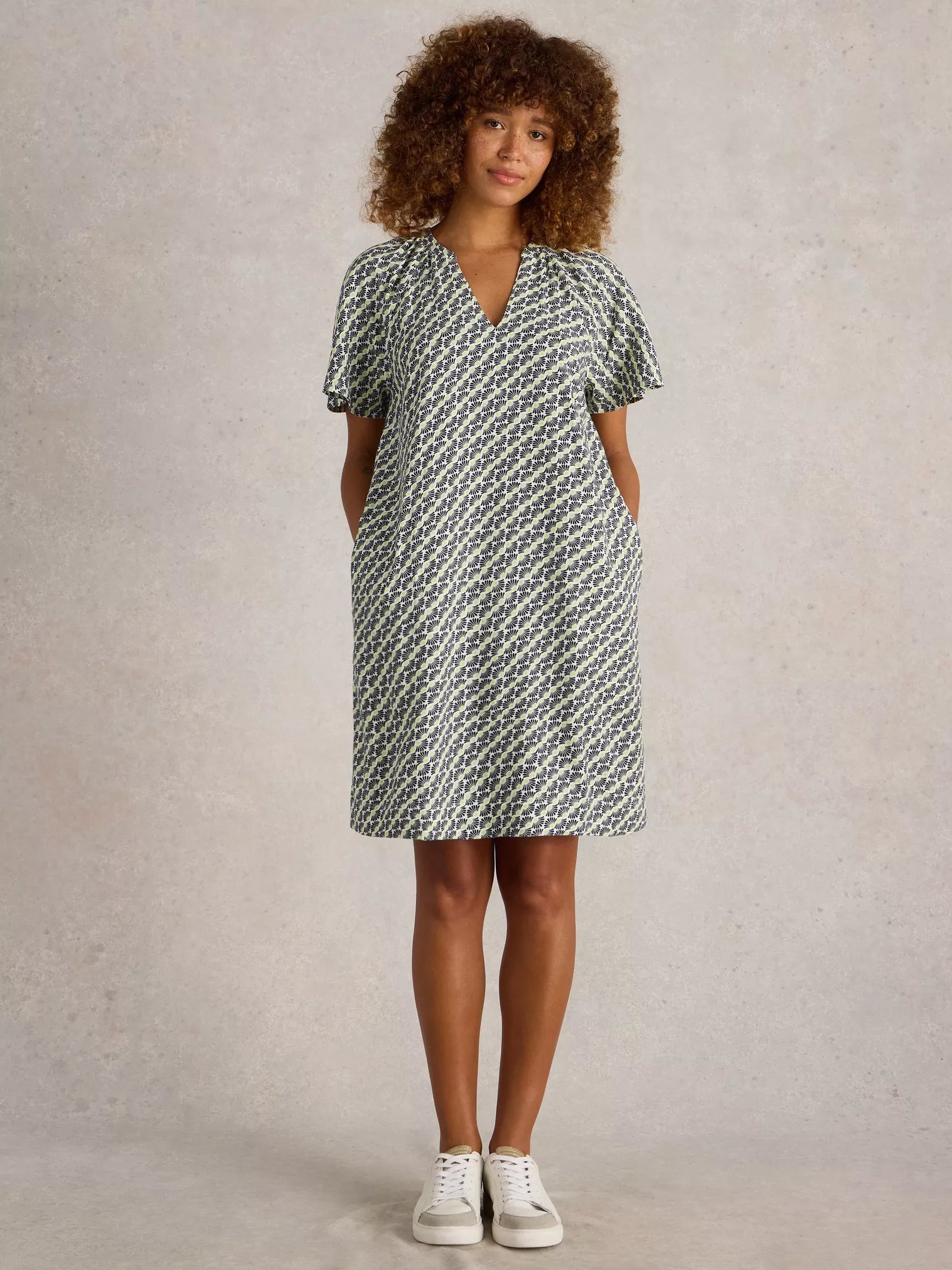 White Stuff Dress Lindsay Linen