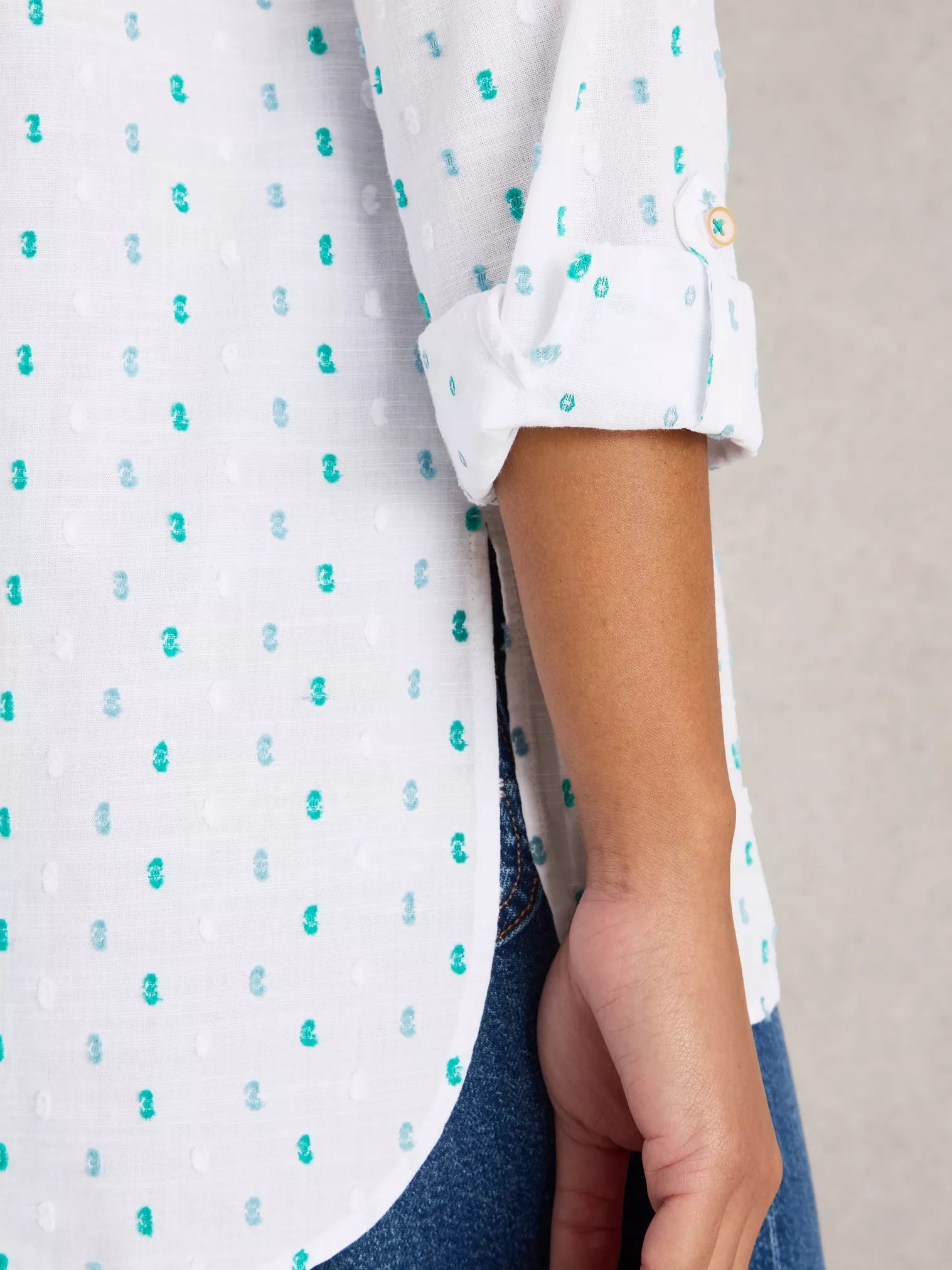 White Stuff Top Sophie Longline