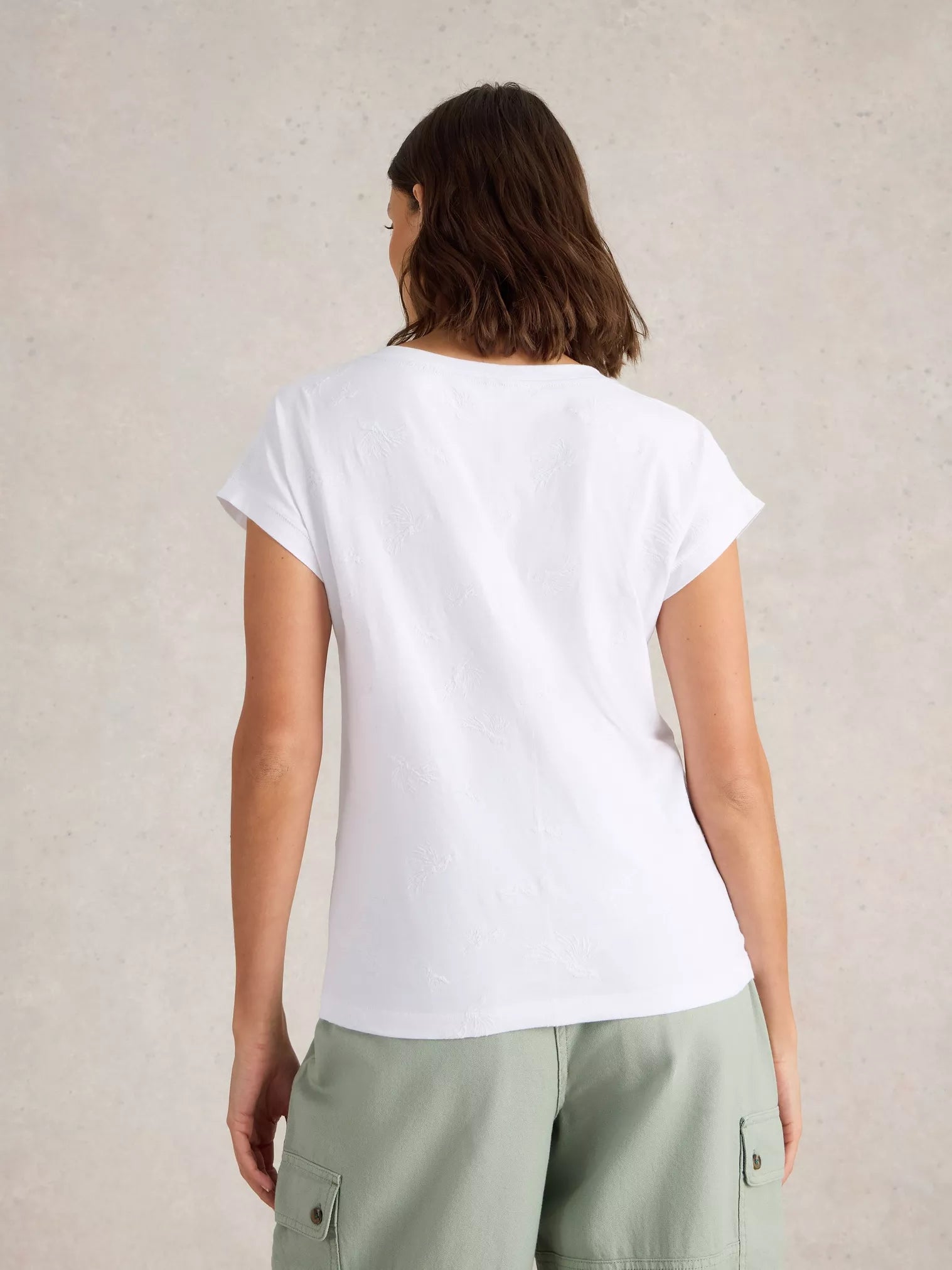 White Stuff Top Nelly Embroidered