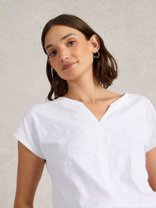 White Stuff Top Nelly Embroidered