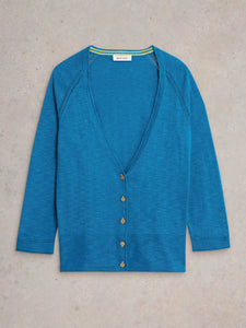 White Stuff Cardigan Naria Linen Blend