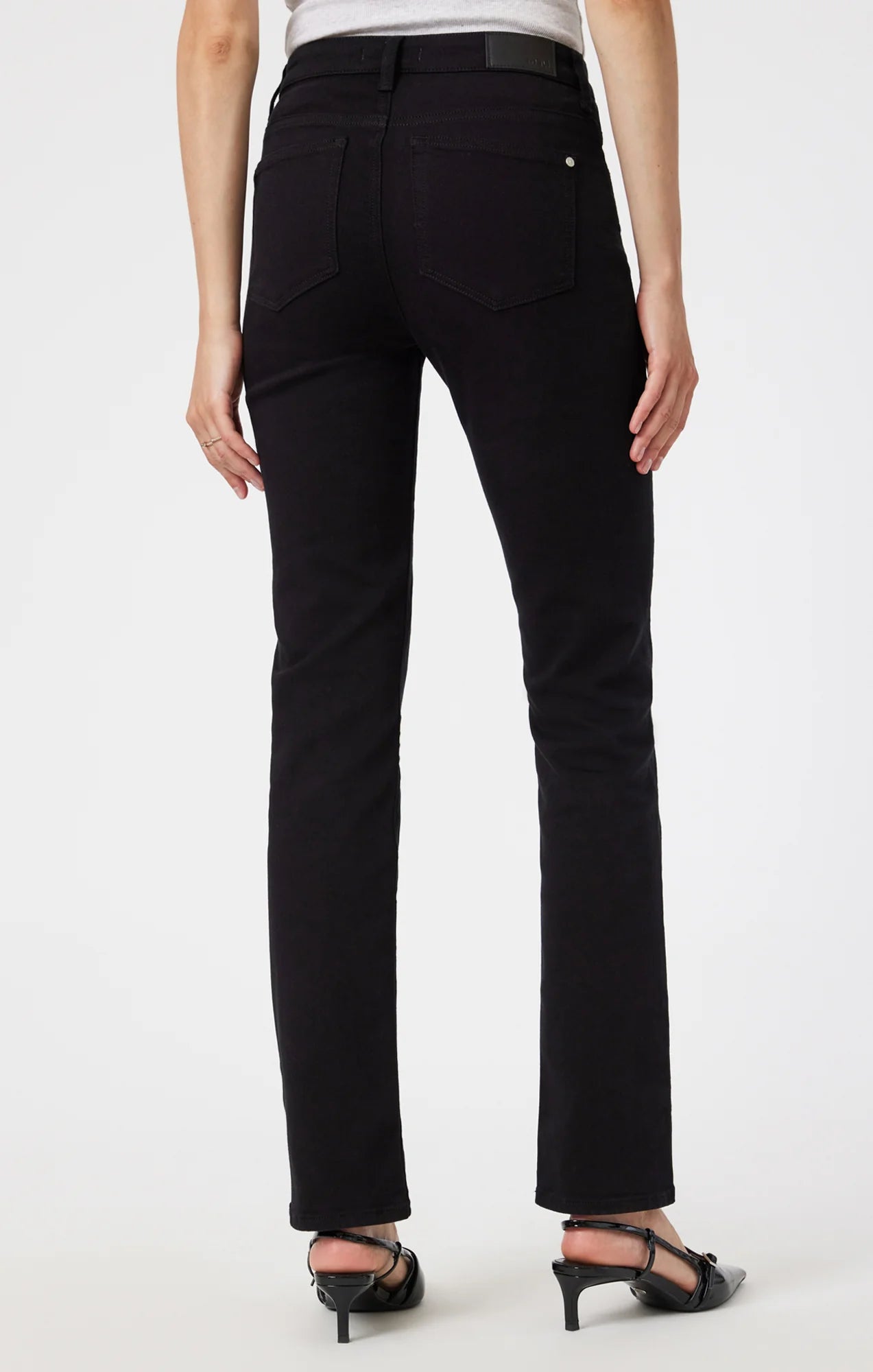Mavi Jean Kendra Black Feather Blue