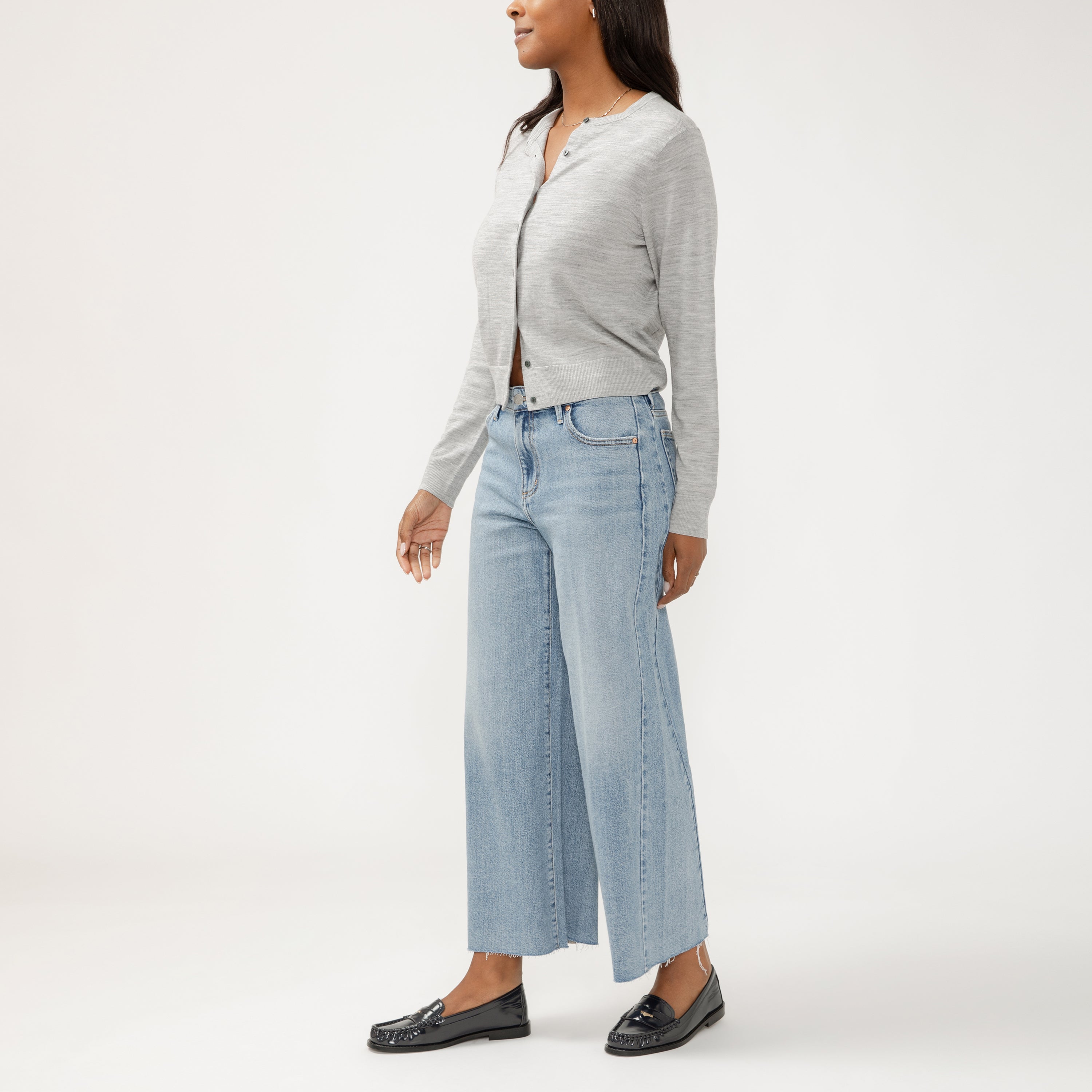 Silver Jean Isbister Wide Leg